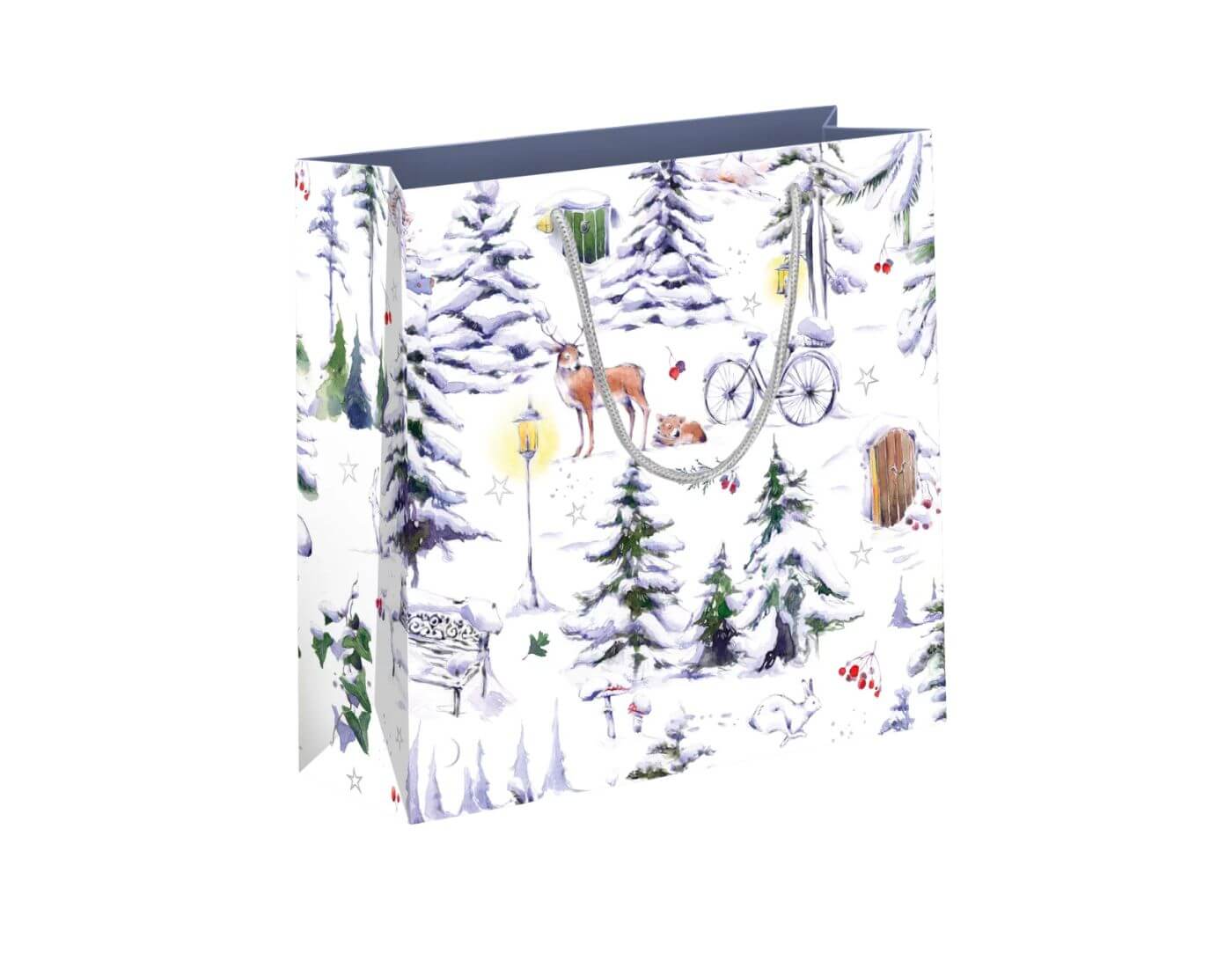 Große Geschenktüte Winterpark