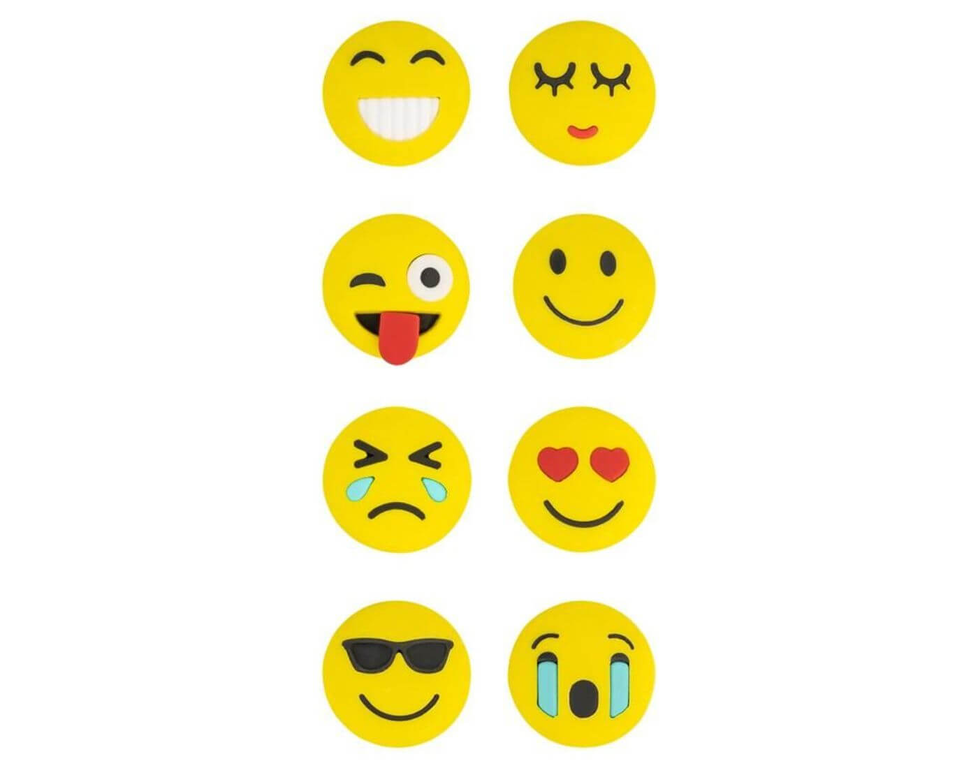 Radierer Crazy Faces 2er-Set (einzeln)