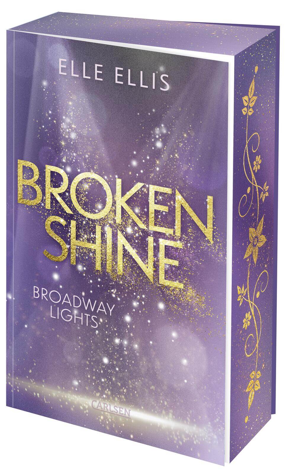 Elle Ellis: Broadway Lights 1 - Broken Shine (mit Farbschnitt)