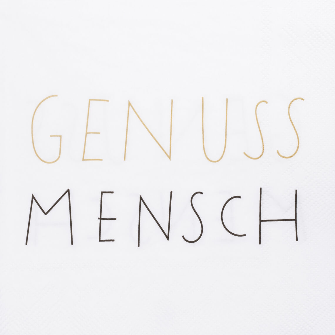 f_0016550-1 Servietten - Genussmensch