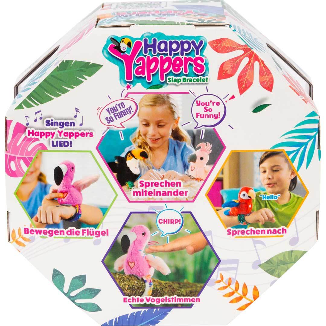 Happy Yappers Roter Papagei
