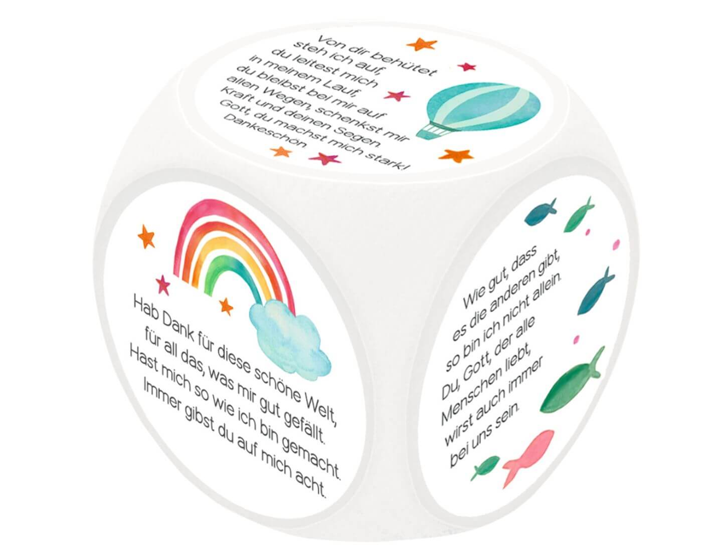 Mein Gebetswürfel - Danke