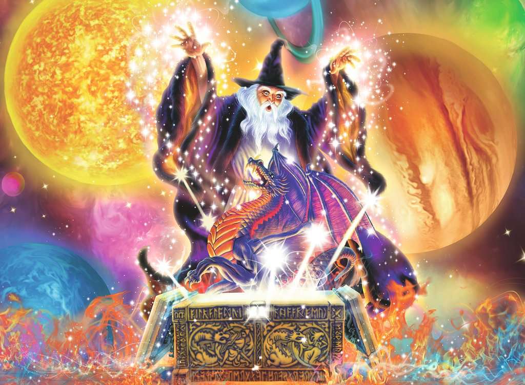 Puzzle Drachenzauber
