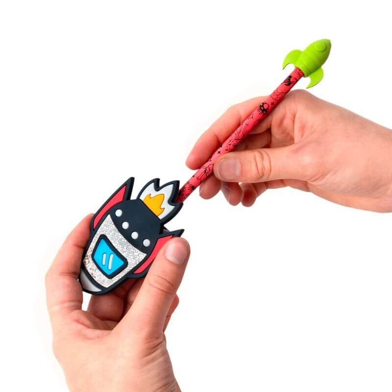 SPACE ADVENTURE Doppelspitzer GitD, 2-fach sortiert