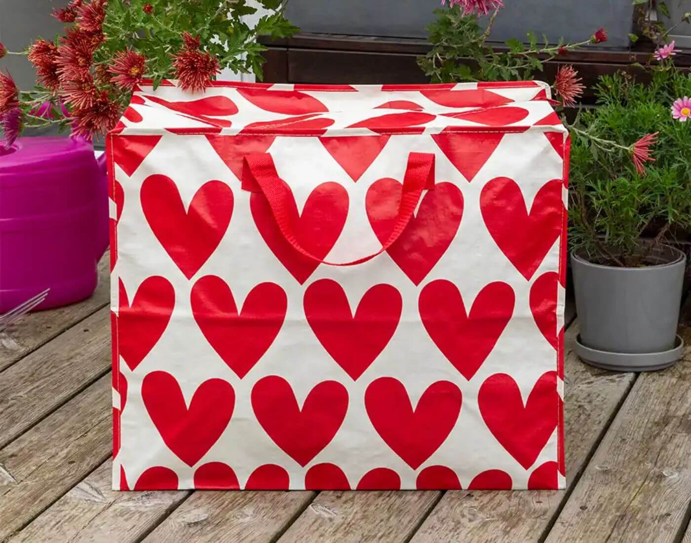 XXL-Tasche Hearts