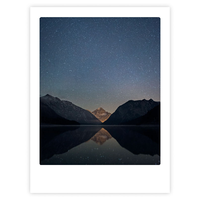 Art Poster Filled With Stars