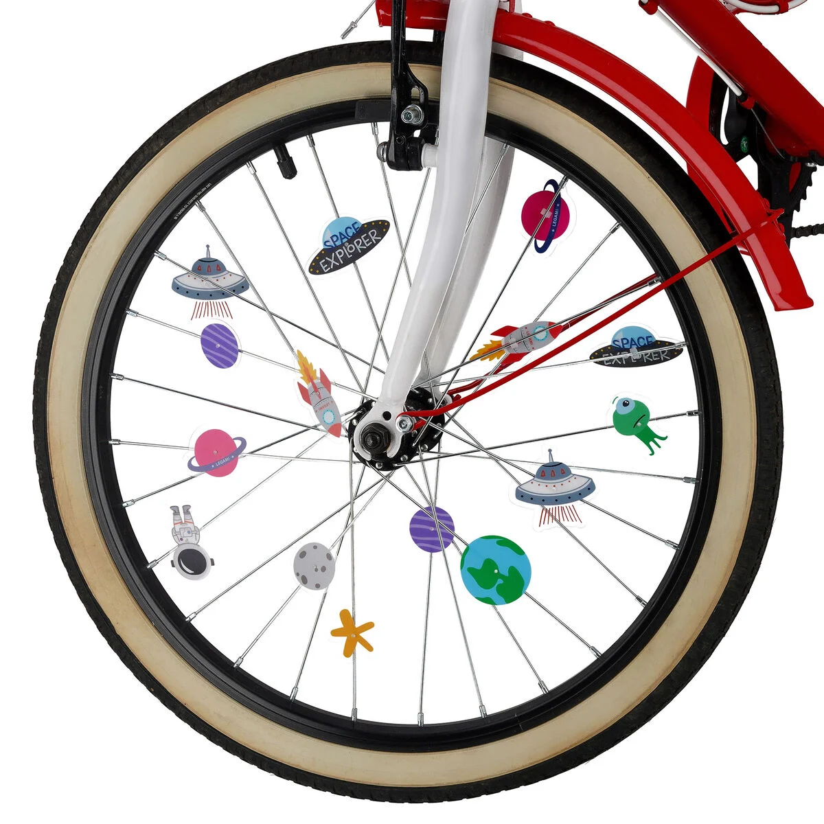Fahrradspeichen Weltraum