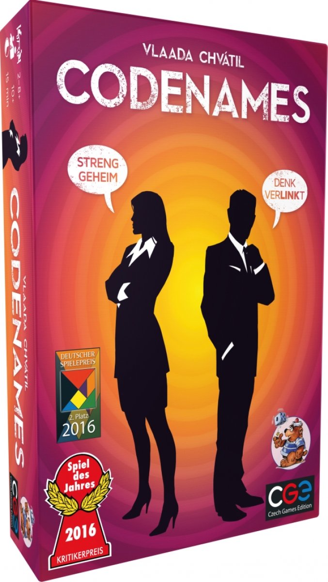 Codenames Spiel des Jahres 2016