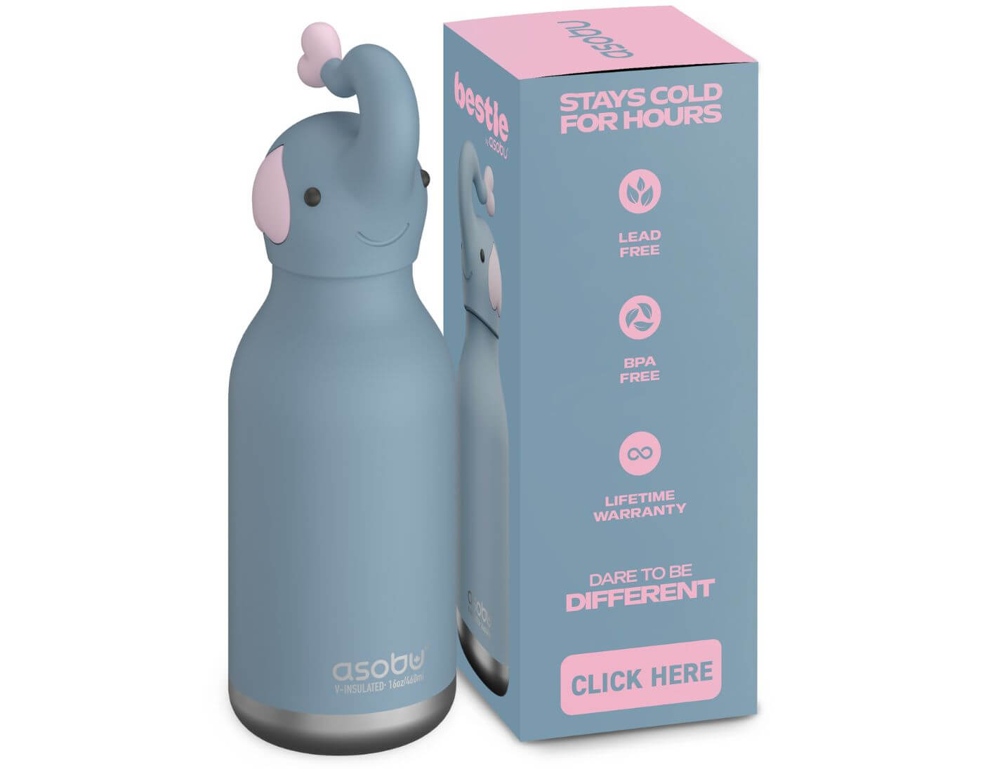 Bestie Trinkflasche Elefant
