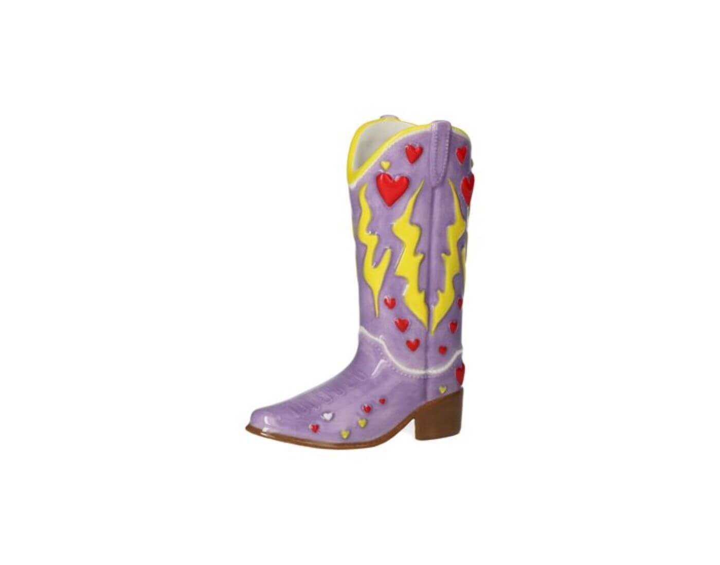 giftcompany-stiefel-vase-1 Mignon, Vase, Cowboystiefel, lila