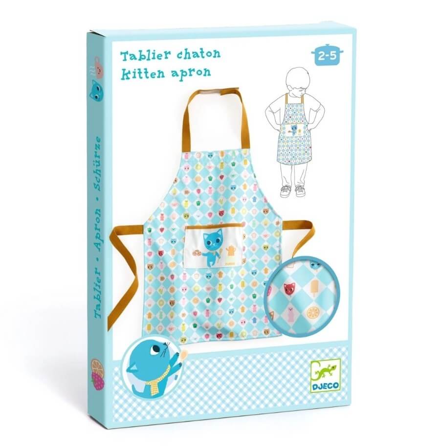 Kinderschürze Katze