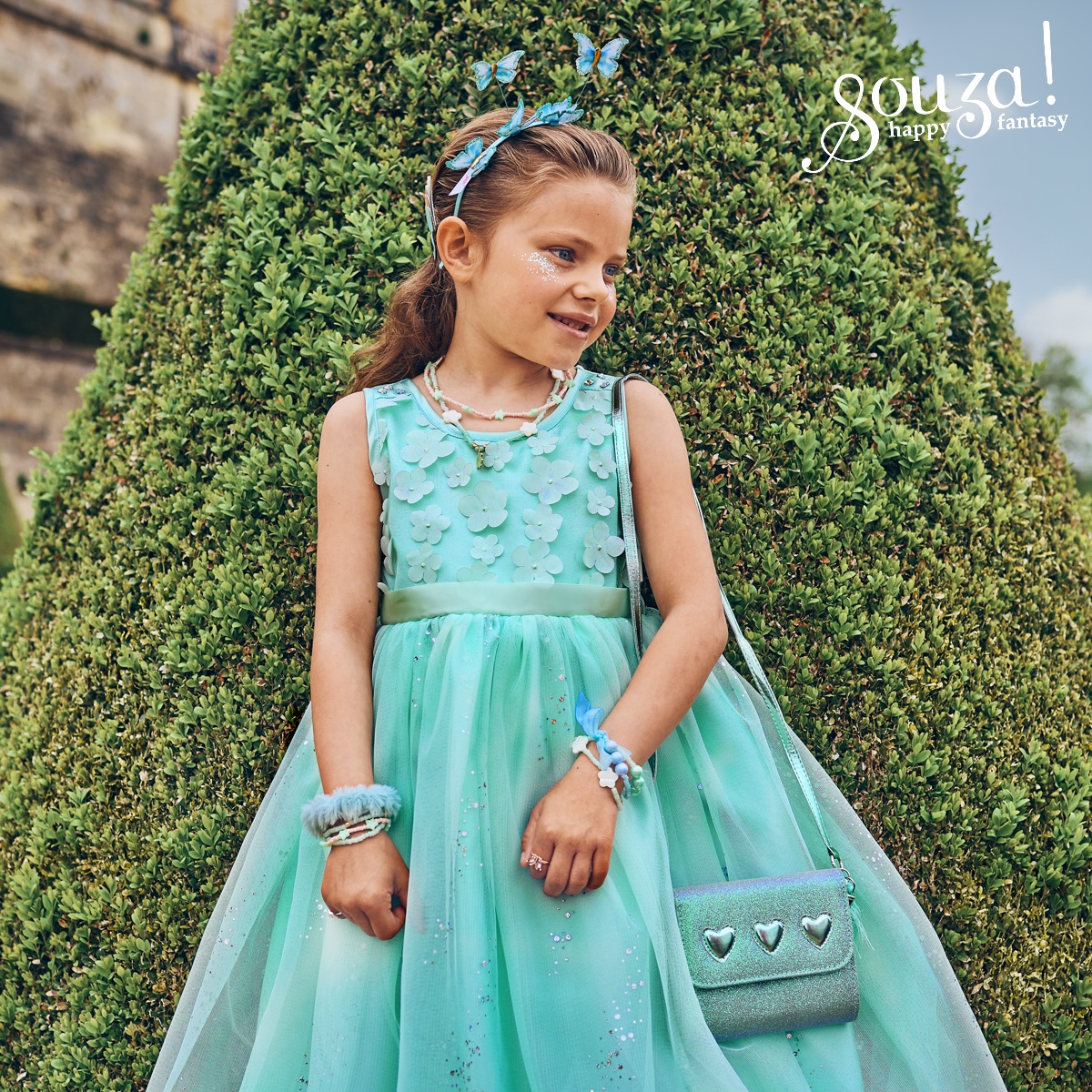 Florine-1-105619-Yara-105226-Nicky Kleid Florine - 3-4 Jahre, Größe 98-104cm
