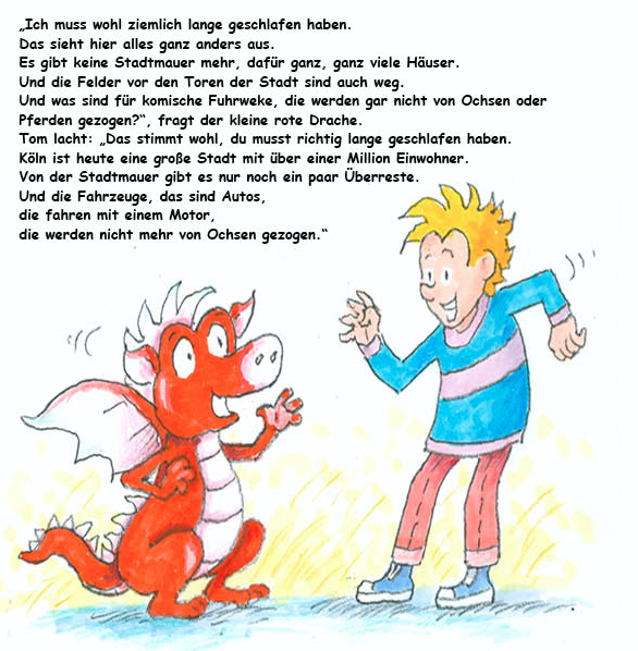 Brigitte Hintzen-Bohlen: DER KLEINE ROTE DRACHE und der PRINZ