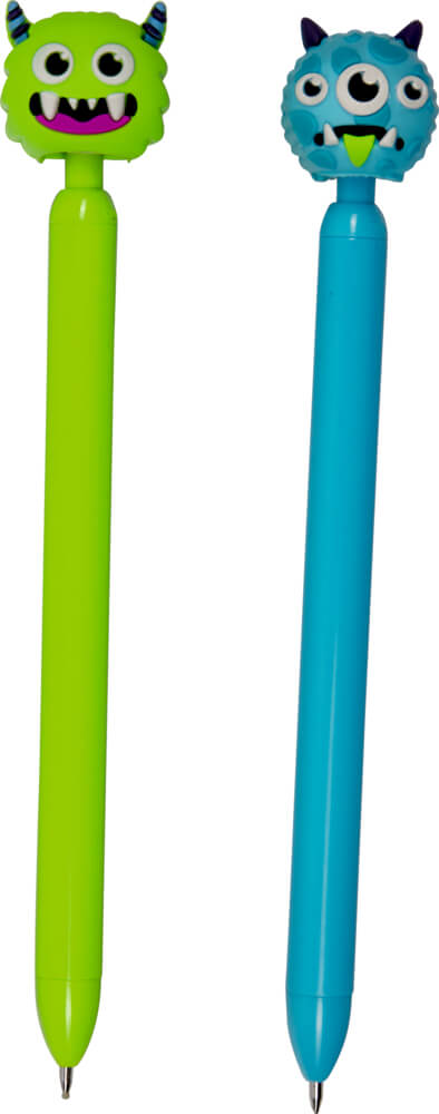 Wirbelnder Monster-Kuli - Bunte Geschenke (einzeln)