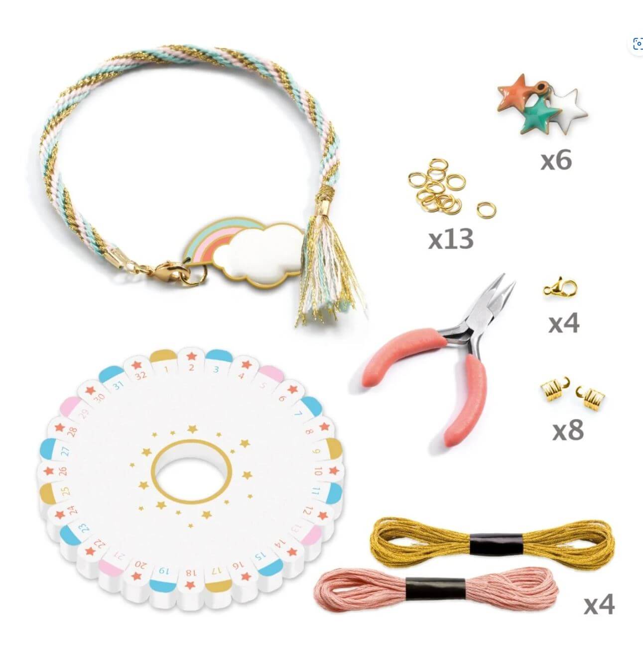 a2 Schmuck basteln Celeste - Armbänder