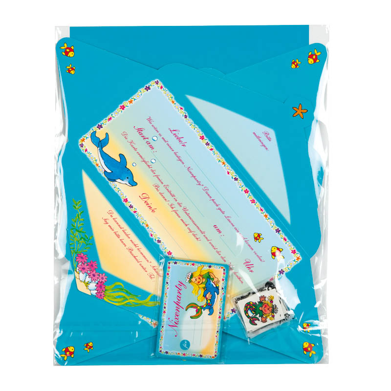 3172_01 Nixe Sina Seestern Einladungs-Set