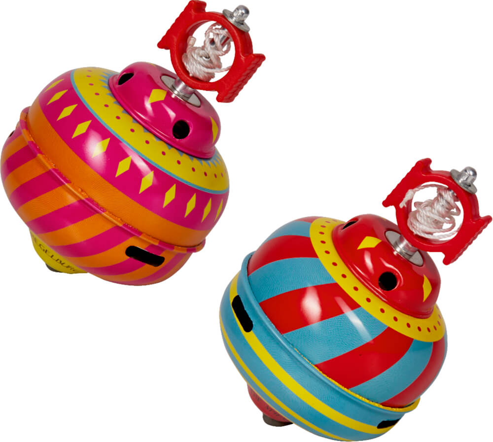 4029753184306 Zieh-Kreisel - Bunte Geschenke (einzeln)