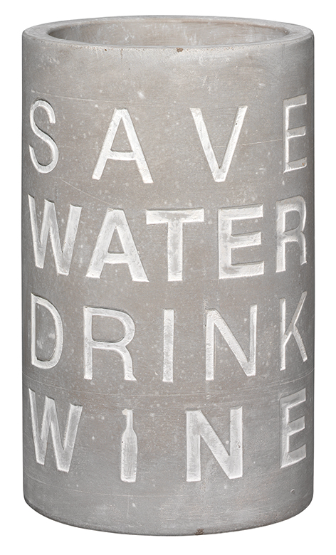 DINING WEINKÜHLER - SAVE WATER DRINK WINE