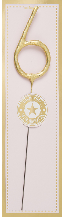 Wondercandle 6 gold