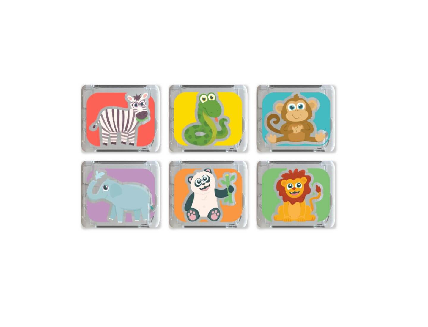 Glo Pals Fantastic Zoo Cubes