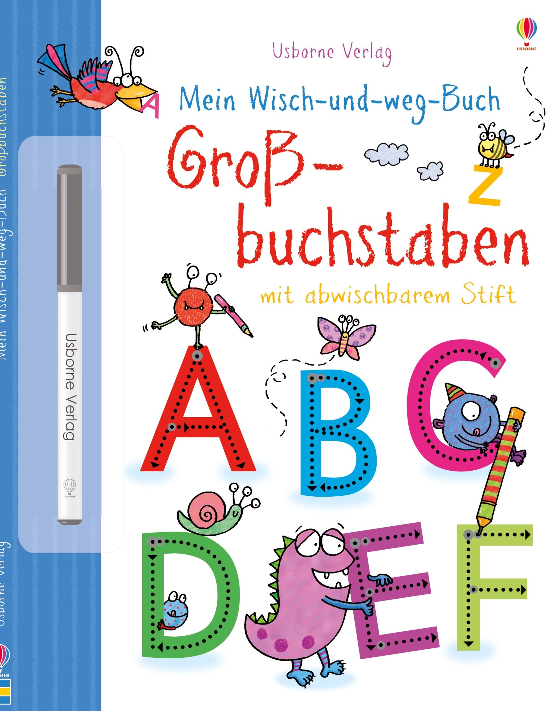 Mein Wisch-und-weg-Buch: Großbuchstaben