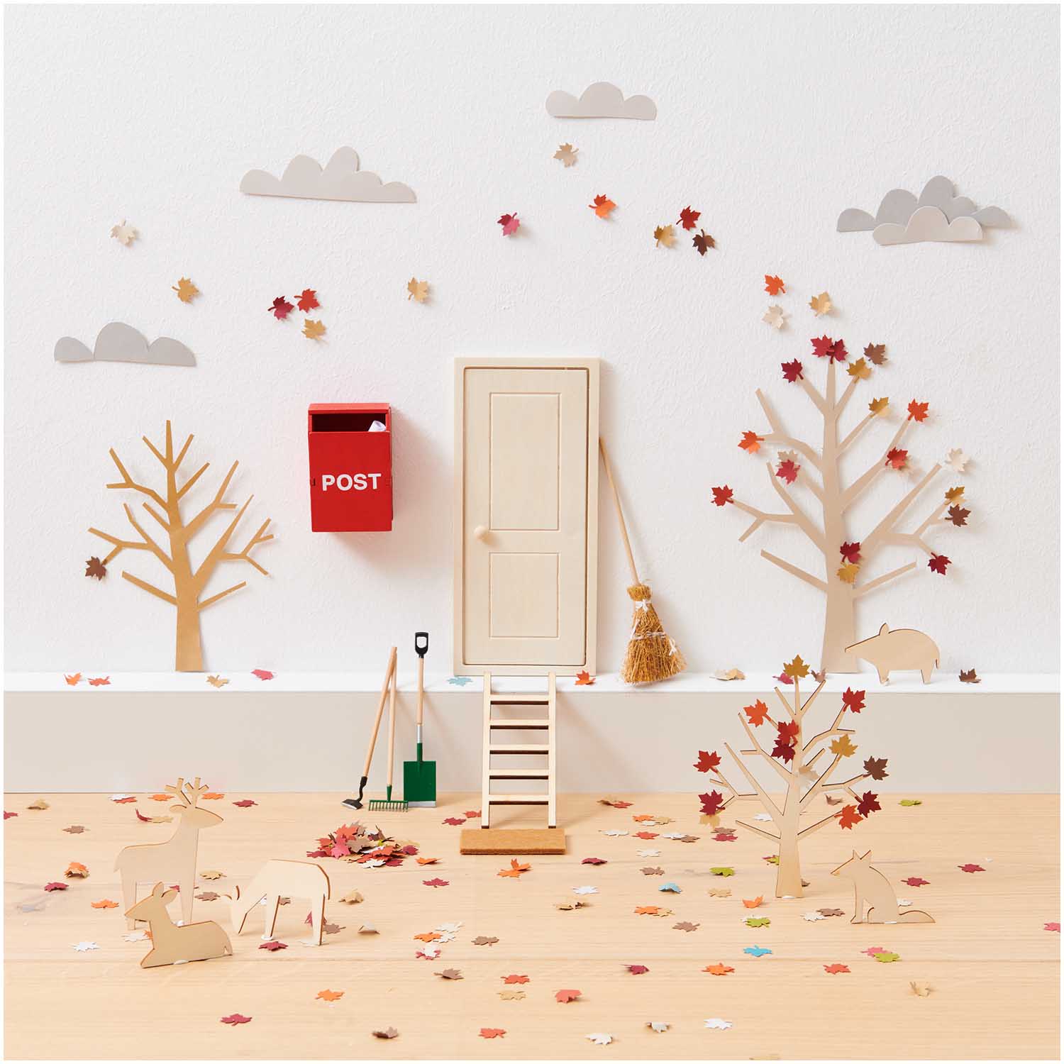 Miniatur Gärtnerei-Set 3teilig - Wichtel- und Puppenhaus