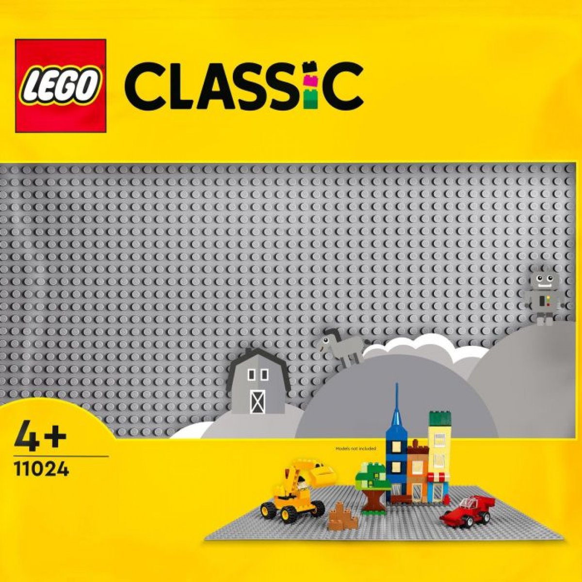 LEGO® Classic 11024 Graue Bauplatte