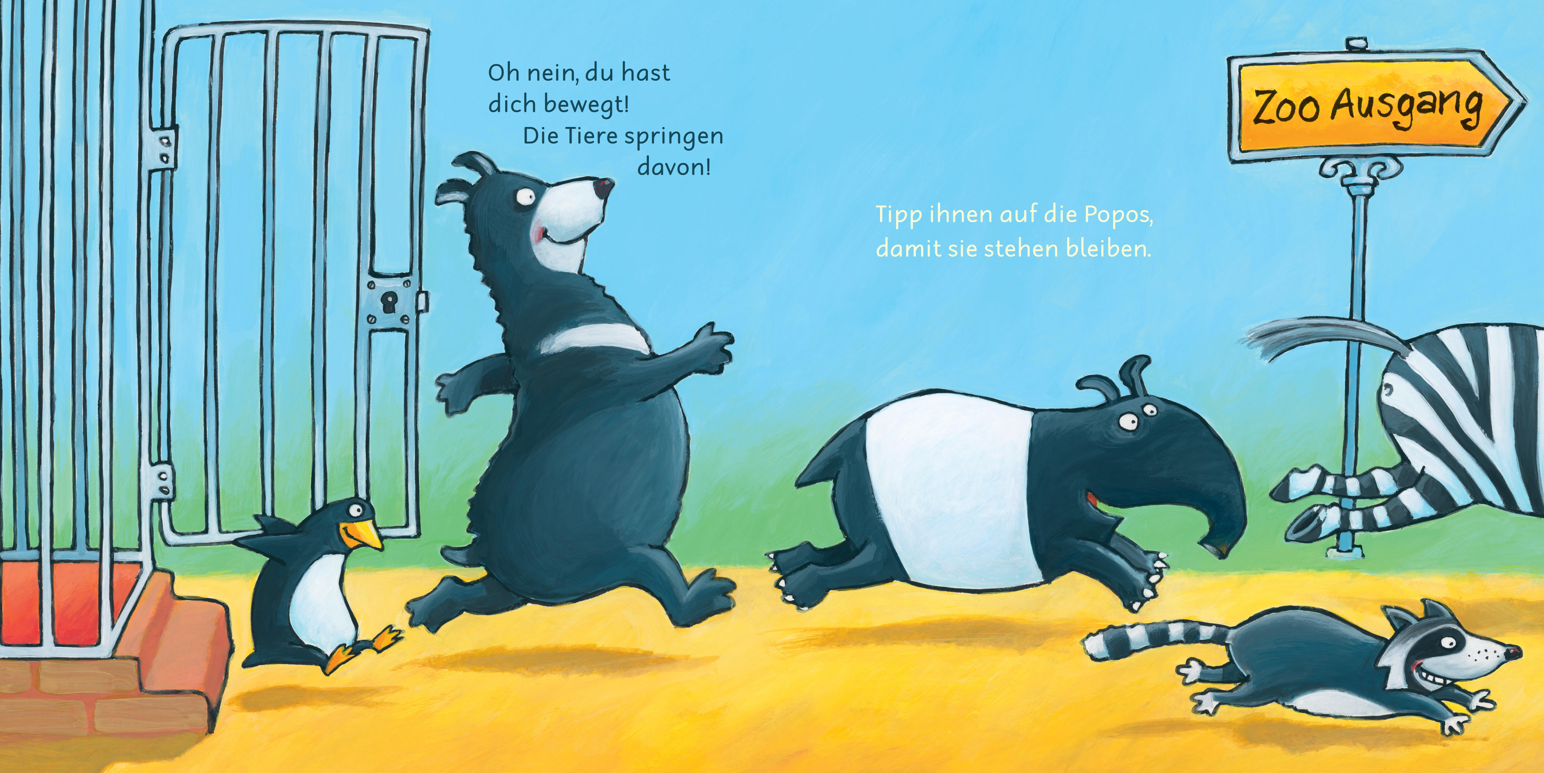 231c5dad1f4573b8 Ralf Butschkow: BLOSS NICHT ÖFFNEN! - Ein lustiges Mitmachbuch, das mit der Neugier der Kinder spie