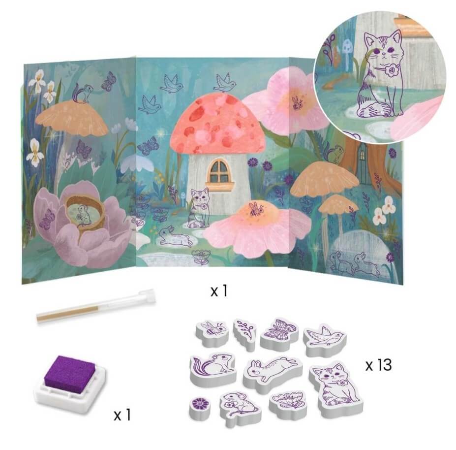 Kreative Aktivitäten - Bastelset - Waldtiere