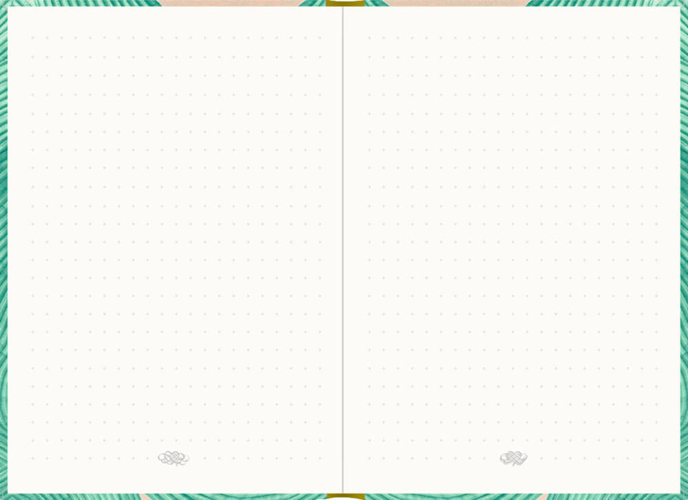 Notizbuch DIN A5: Just Notes (BOWS), Kreuzraster