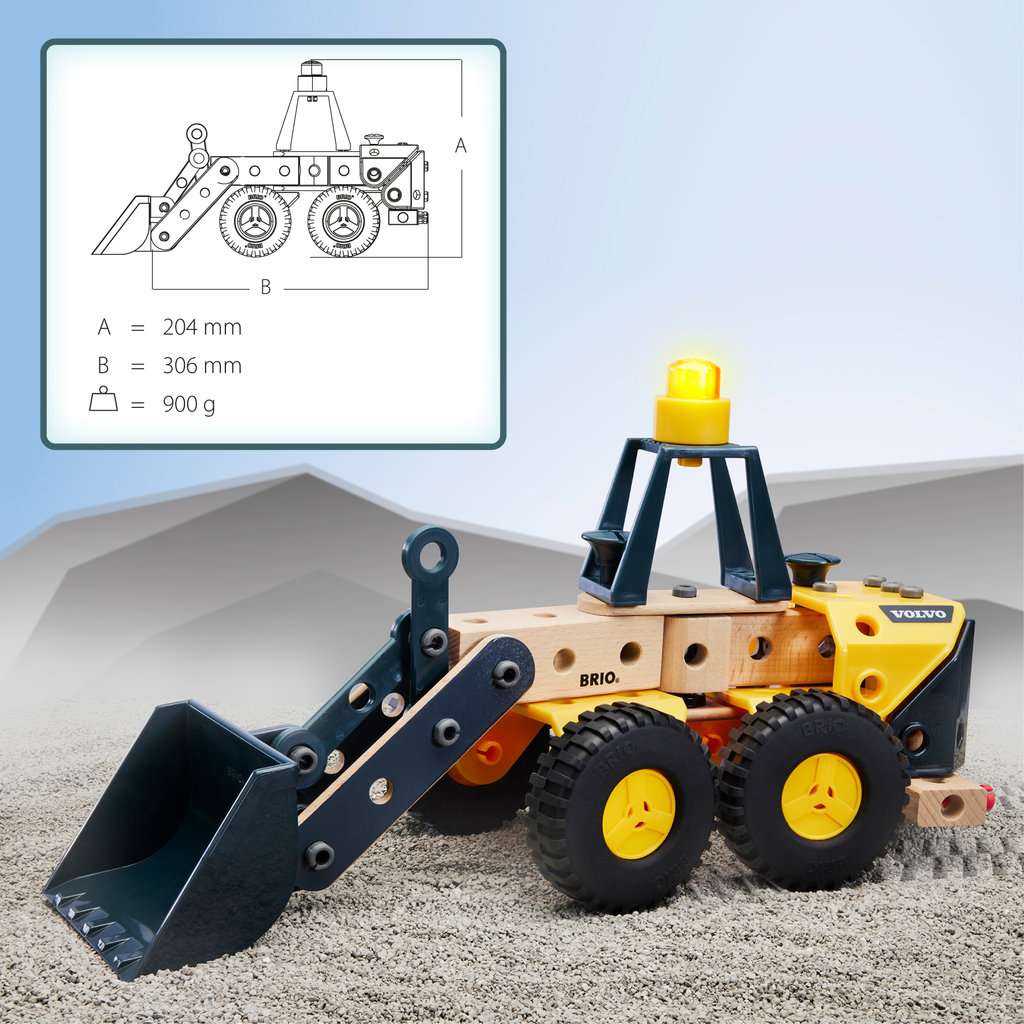 63459800_6 BRIO Builder Volvo Frontlader