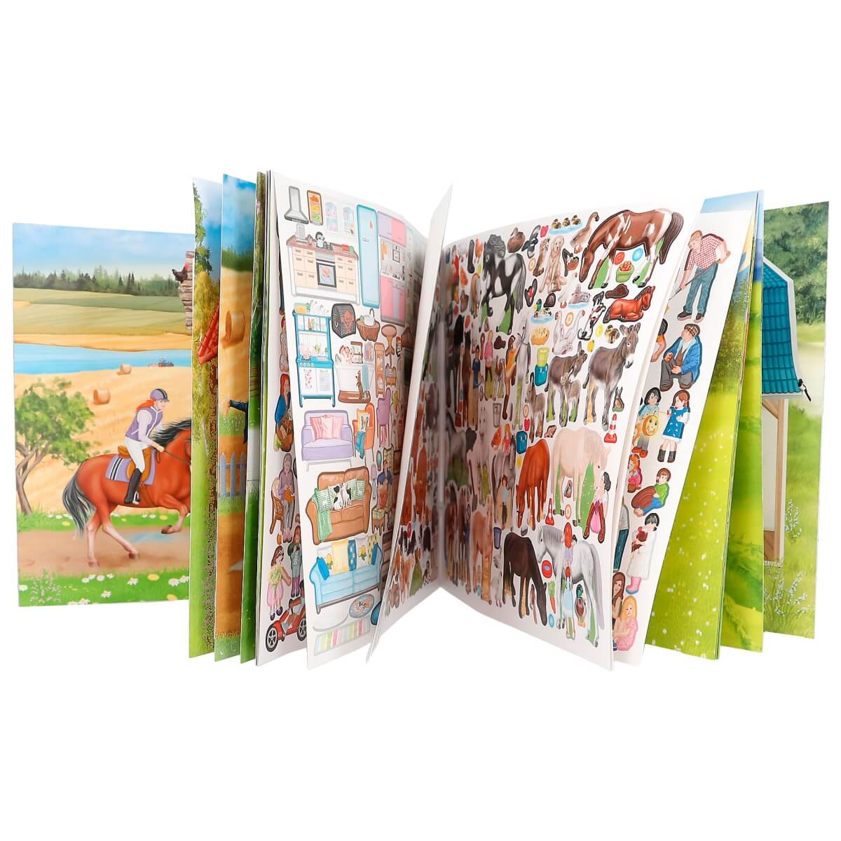 0012503_0012503_12503_4_image_zoom-1 Create your Farm - Malbuch mit Stickern