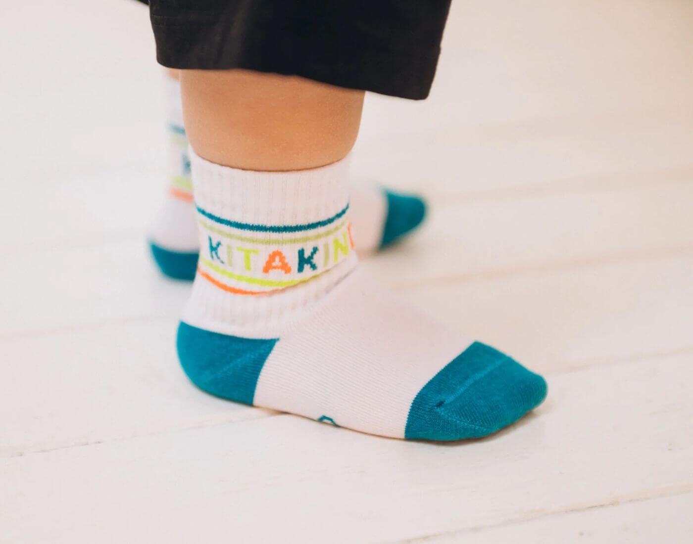 Socken - KITAKIND blau (Größe 15-20 / 1-3 Jahre) Socken - KITAKIND blau (Größe 15-20 / 1-3 Jahre)