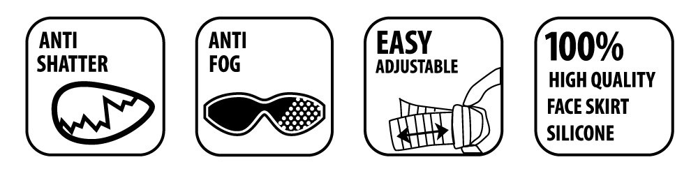 940055_Junior_Schwimmbrille_Capri_Features Junior Schwimmbrille Capri 5+, Blau-Grün