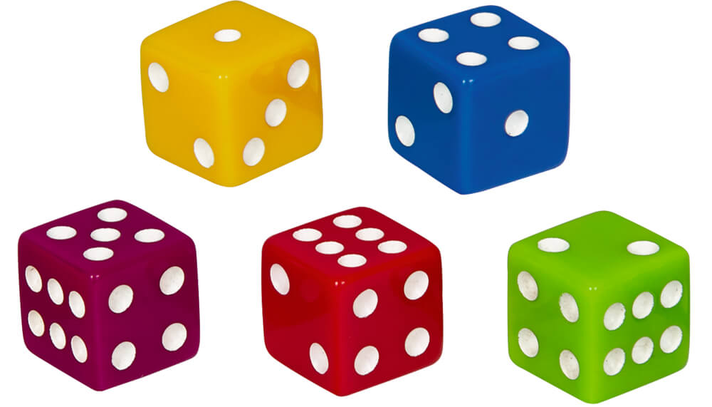 Würfel-Set - Bunte Geschenke