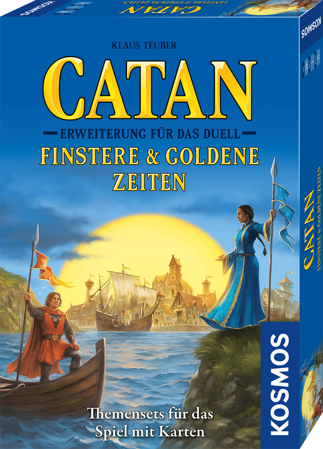 Catan - Erweiterung für das Duell - Finstere & Goldene Zeiten
