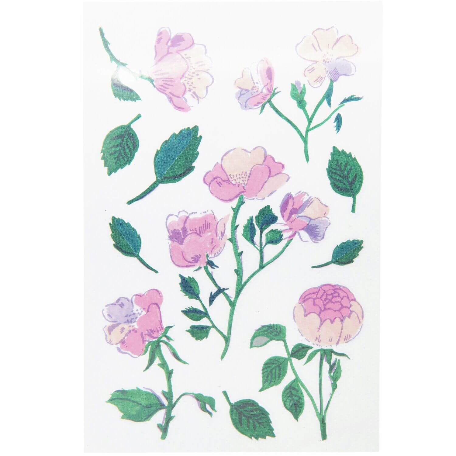 Transfermotiv Rosen 1 Blatt
