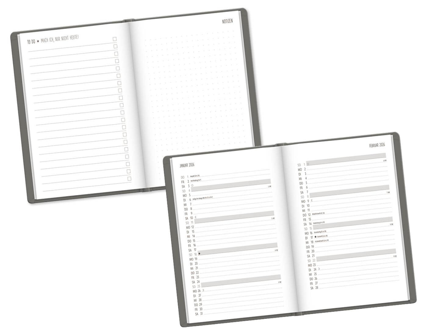 Terminplaner NatureArt 2026 Tomorrow is a new day