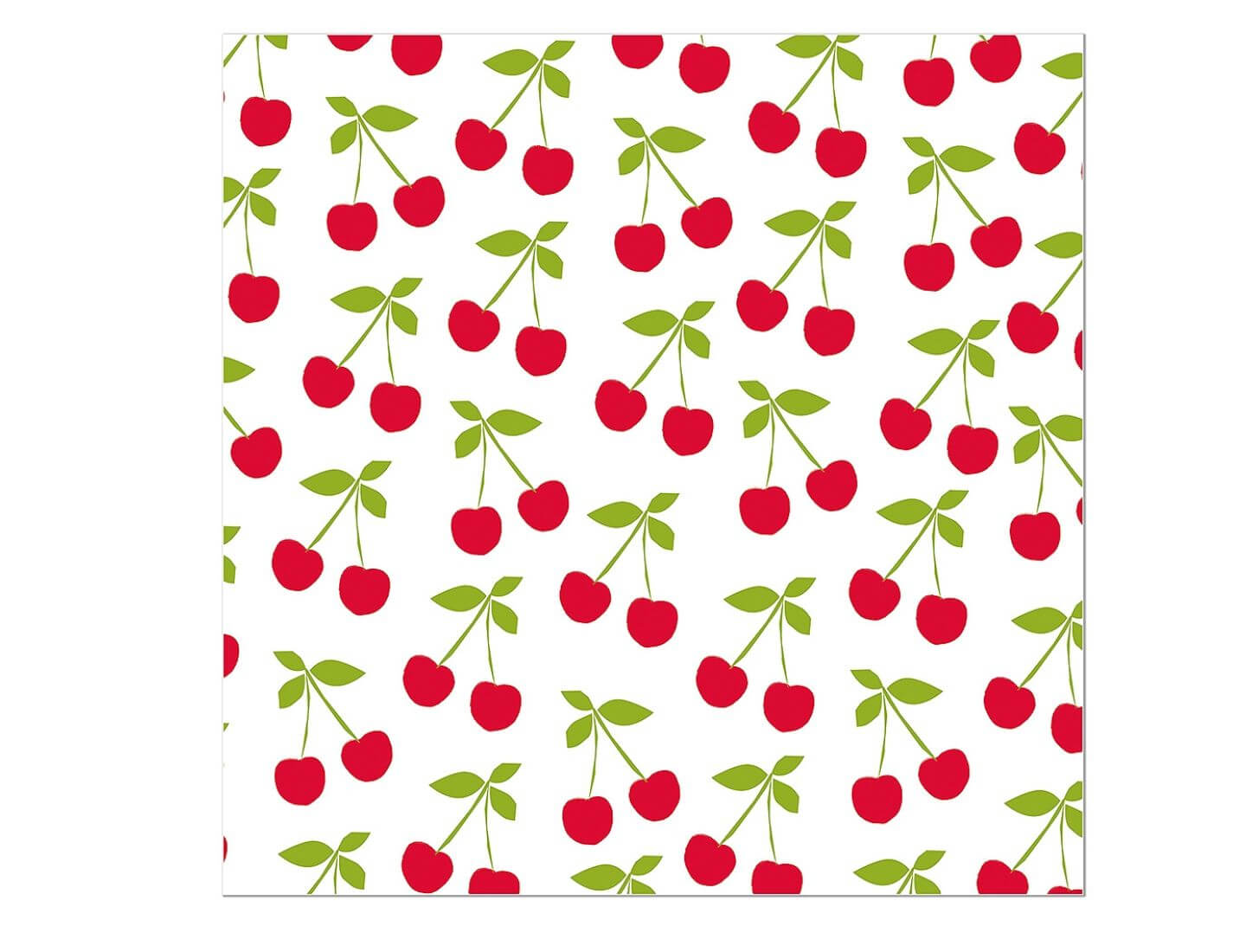 Serviette Kirschen