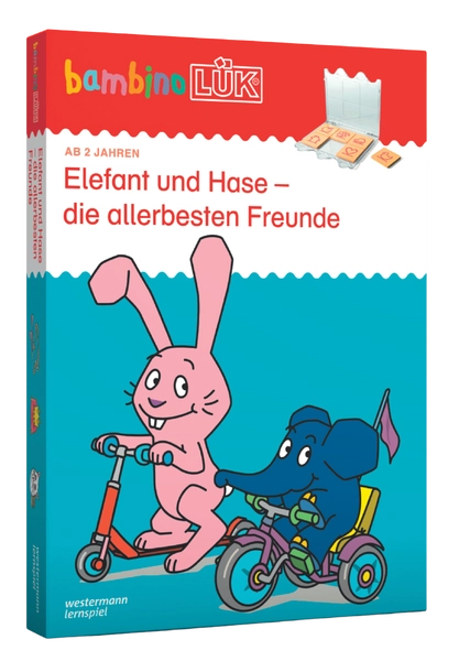 bambinoLÜK-Set 2/3/4 Jahre  Elefant und Hase - die allerbesten Freunde