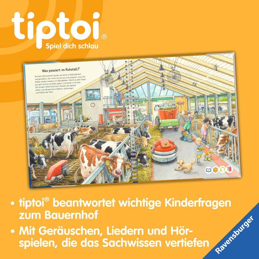 tiptoi® Starter-Set: Stift und Bauernhof Buch