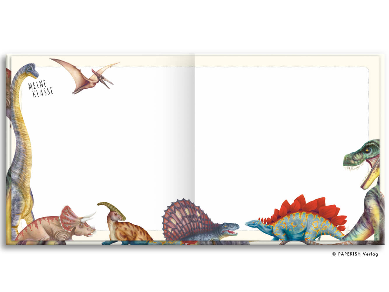 Freundebuch Schulfreunde - DINOSAURIER