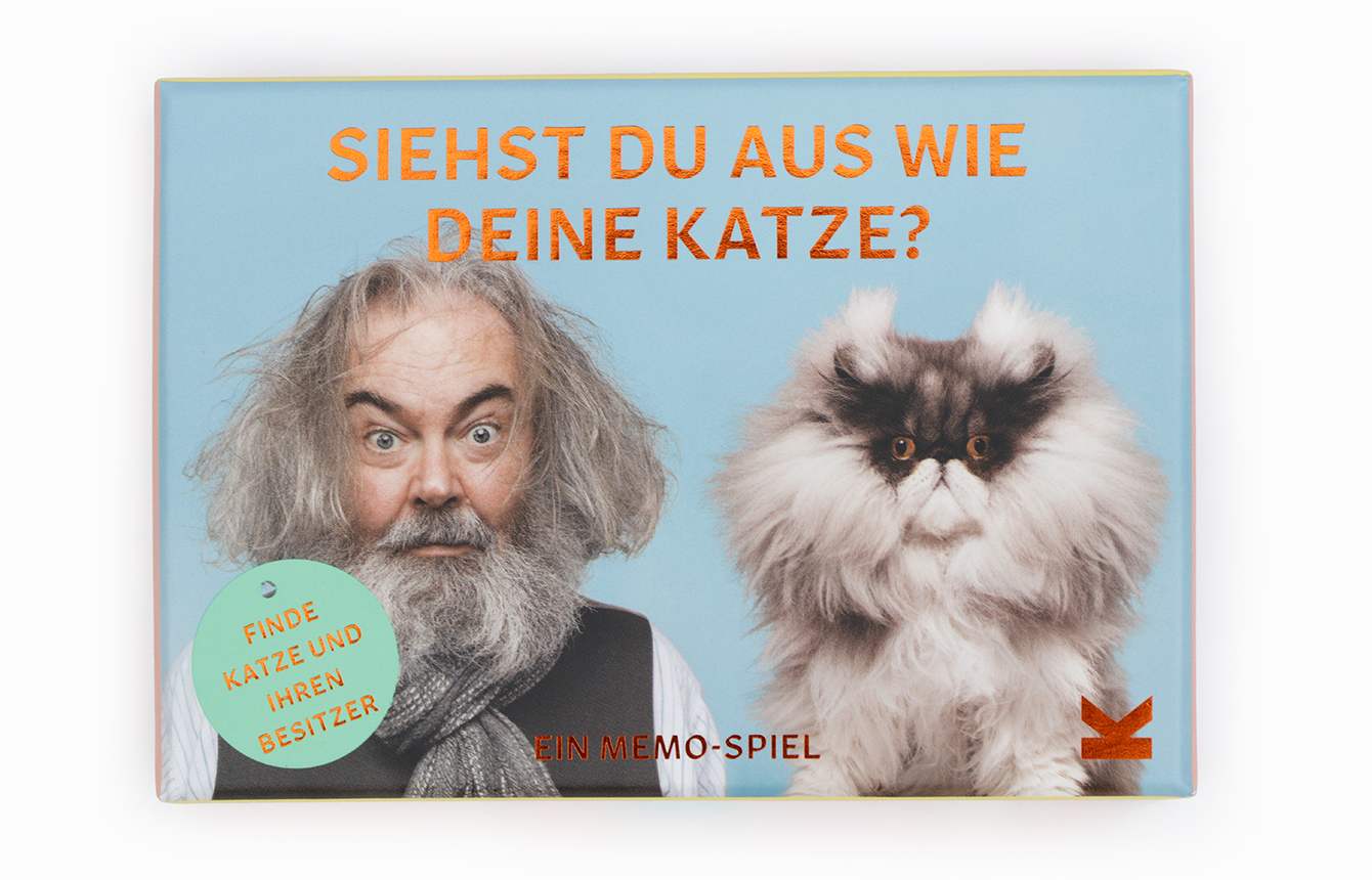 Siehst du aus wie deine Katze? Ein Memo-Spiel