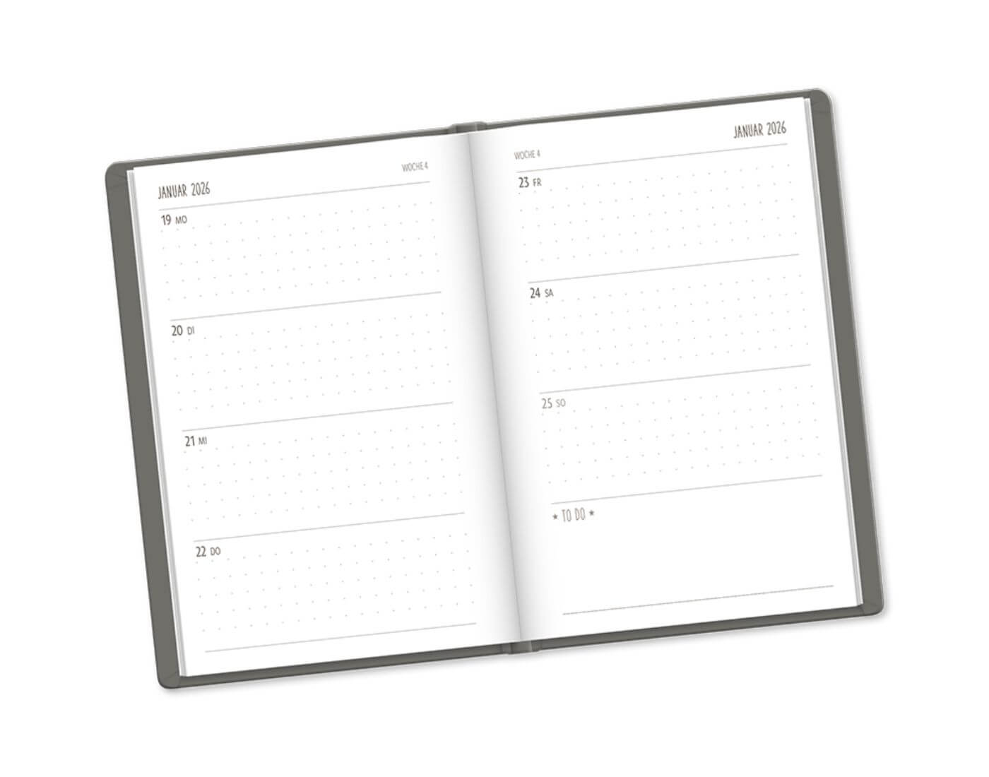 Terminplaner NatureArt 2026 Tomorrow is a new day