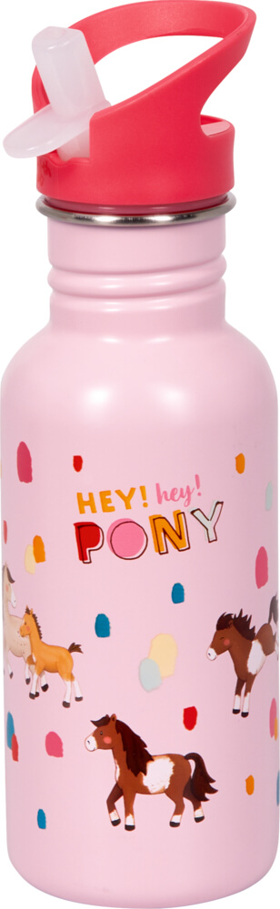 Edelstahlflasche - Mein kleiner Ponyhof (ca. 0,5 l)