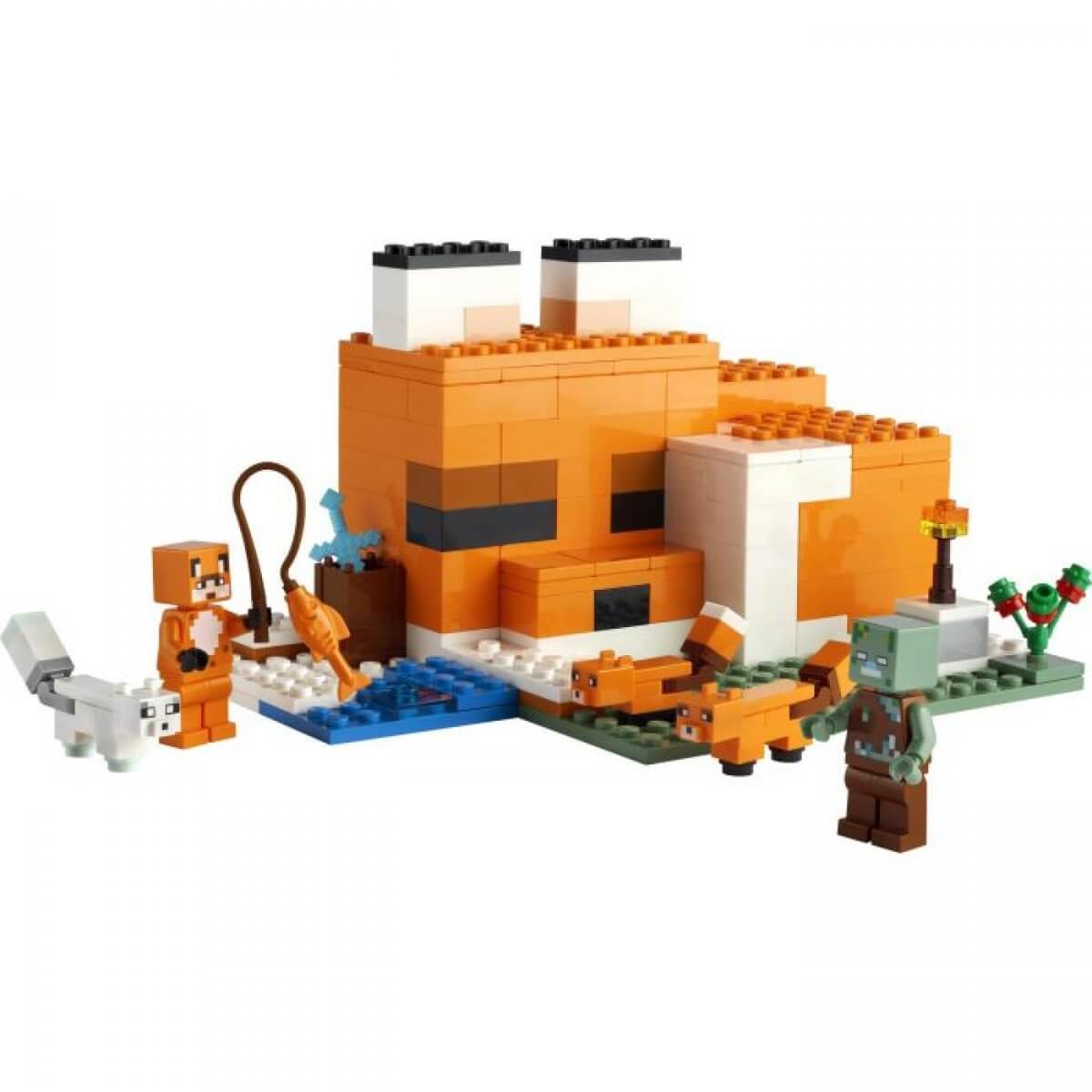 LEGO® Minecraft 21178 Die Fuchs-Lodge