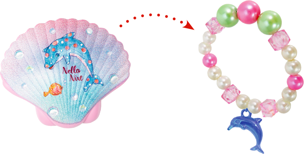 Zaubermuschel Nella Nixe (einzeln)