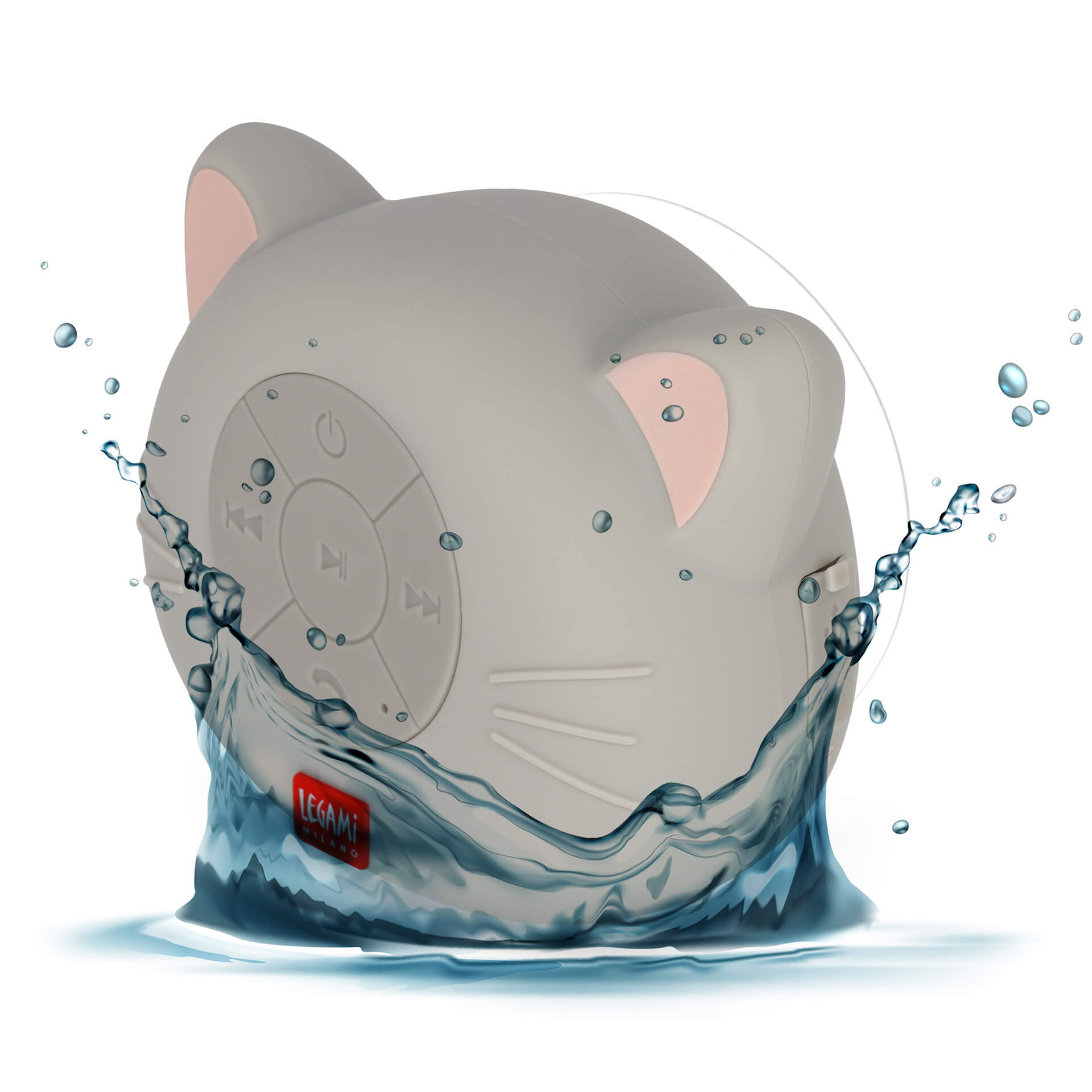 Singing in the Shower - Wasserfester Bluetooth®-Freisprechlautsprecher Katze