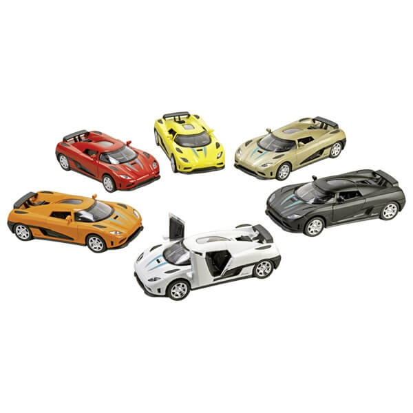 Sportwagen Momentum, Licht und Sound, Spritzguss