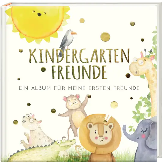 Freundebuch Kindergartenfreunde - SAFARI